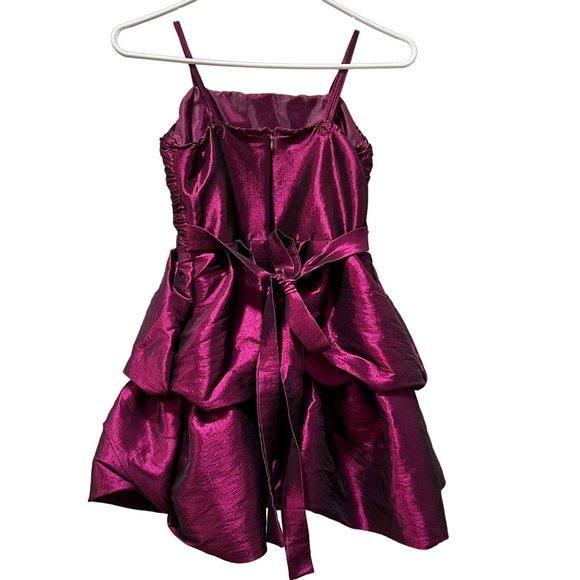 Dorissa Girls Size 10 Pink Ruffled Tulle Skirt Special Occasion Dress - Picture 2 of 9